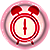 Bouton alarme cliquable