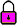 Cadenas fermé pourpre
